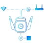 TP-Link Tapo TC65 Cámara de Vigilancia Exterior 3 MP